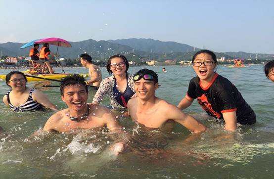 水中合照 水中合照